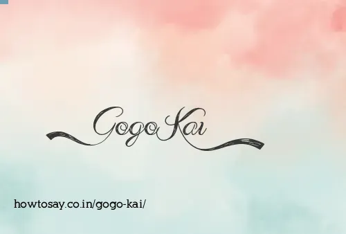 Gogo Kai