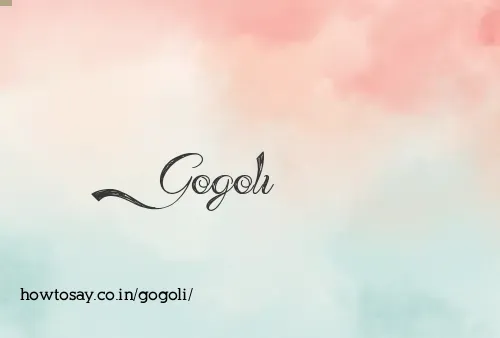 Gogoli
