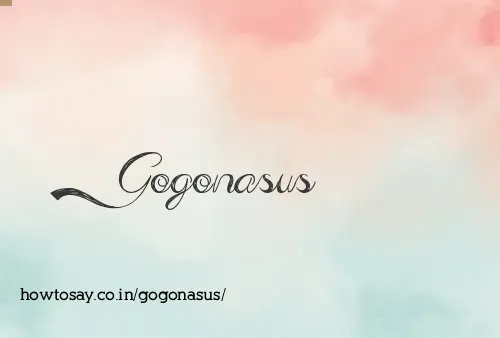 Gogonasus