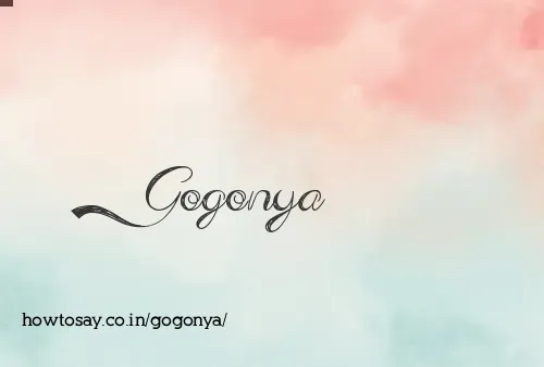 Gogonya