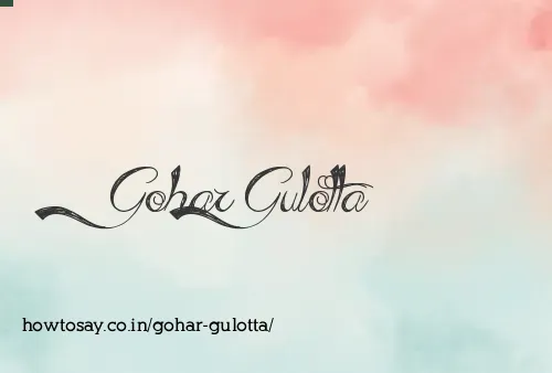 Gohar Gulotta