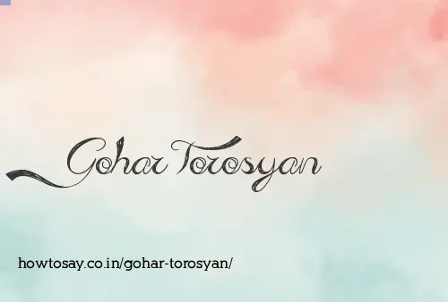 Gohar Torosyan