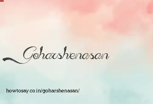 Goharshenasan