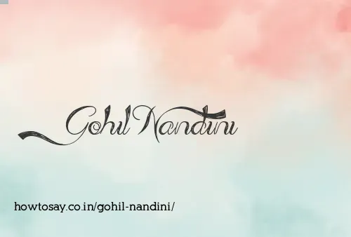 Gohil Nandini