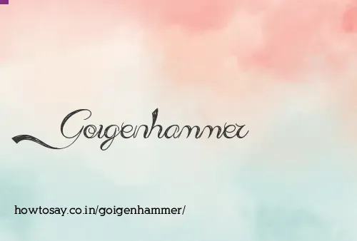 Goigenhammer