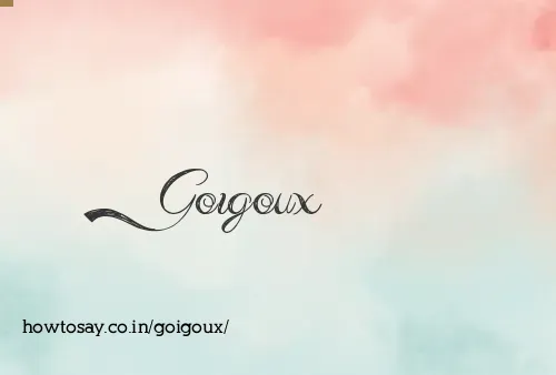Goigoux