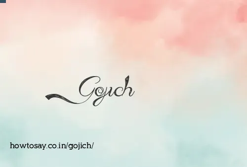 Gojich