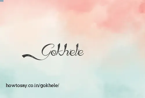 Gokhele