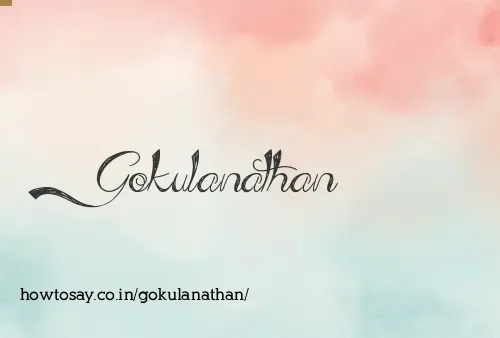 Gokulanathan