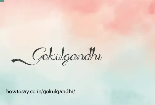 Gokulgandhi