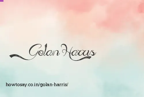 Golan Harris