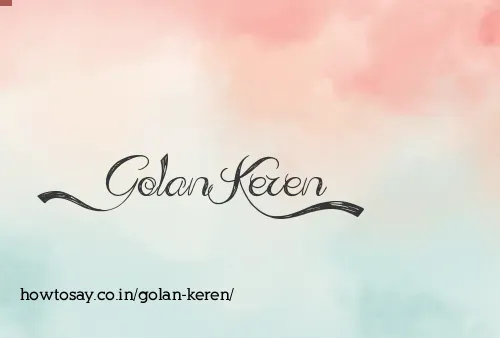 Golan Keren