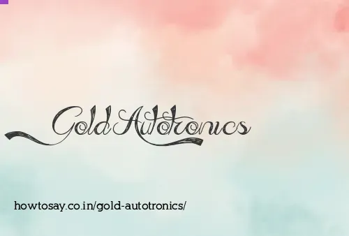 Gold Autotronics