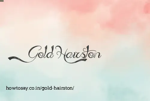Gold Hairston