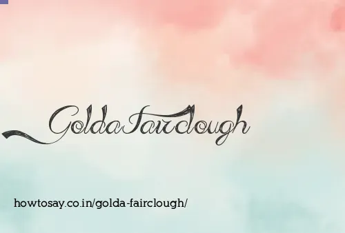 Golda Fairclough