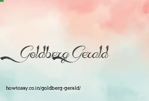 Goldberg Gerald