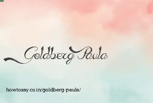 Goldberg Paula