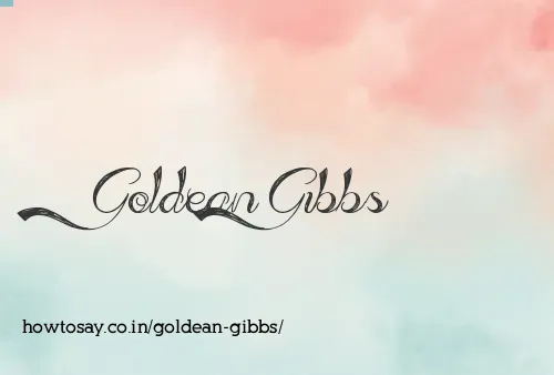 Goldean Gibbs