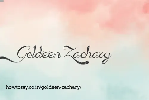 Goldeen Zachary