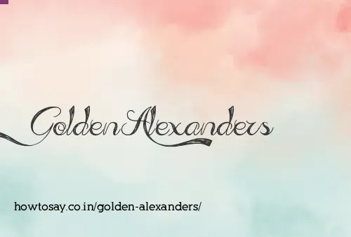 Golden Alexanders