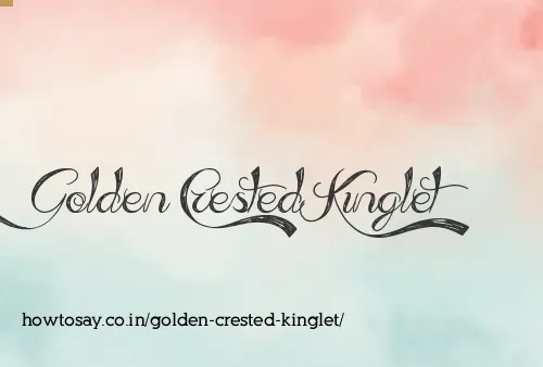 Golden Crested Kinglet