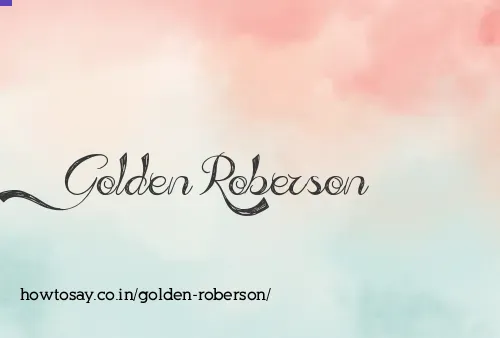 Golden Roberson