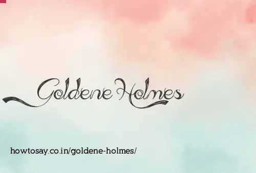 Goldene Holmes