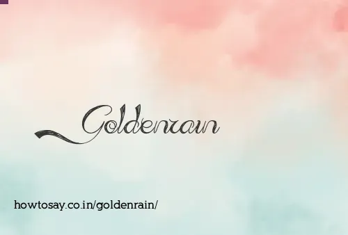 Goldenrain