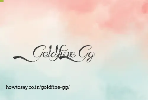 Goldfine Gg