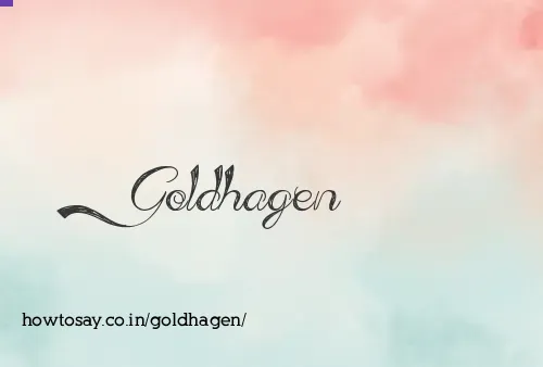 Goldhagen