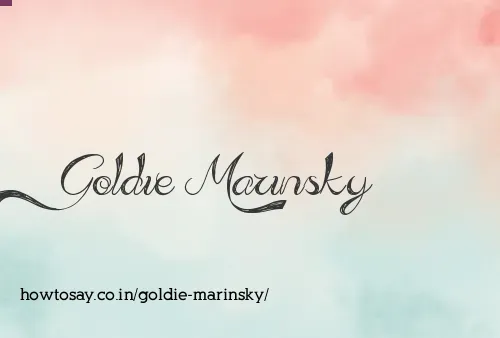 Goldie Marinsky