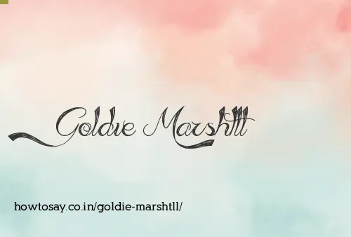 Goldie Marshtll