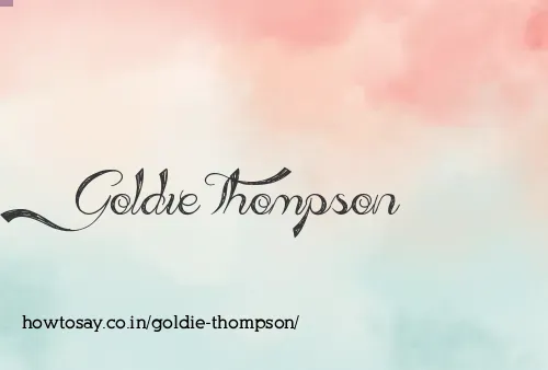 Goldie Thompson