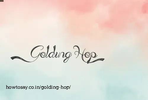 Golding Hop