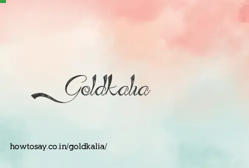 Goldkalia