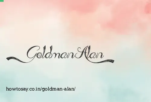 Goldman Alan
