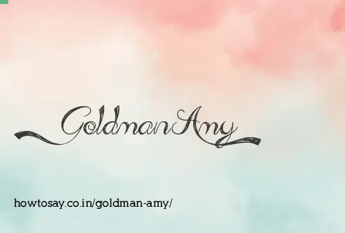 Goldman Amy