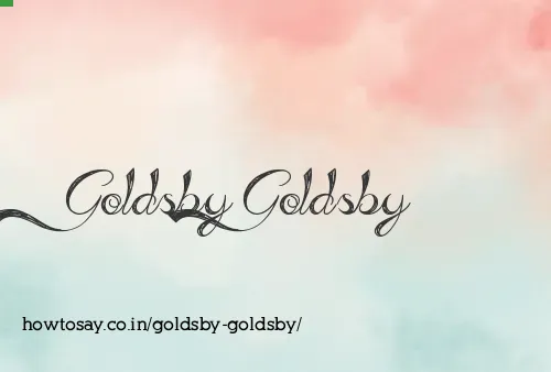 Goldsby Goldsby