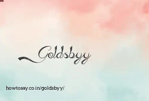 Goldsbyy