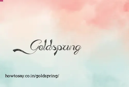 Goldspring