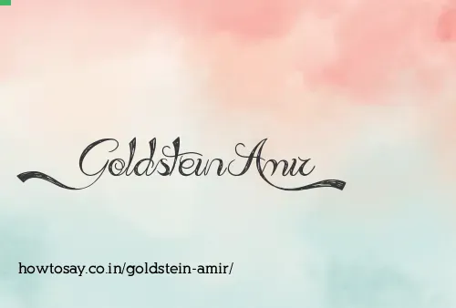 Goldstein Amir