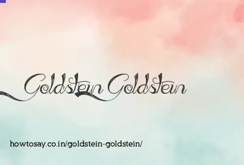 Goldstein Goldstein