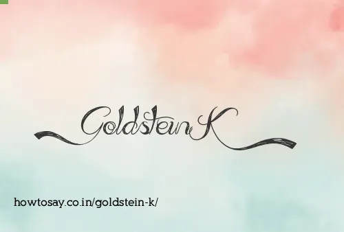 Goldstein K