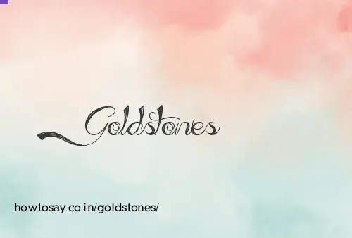 Goldstones