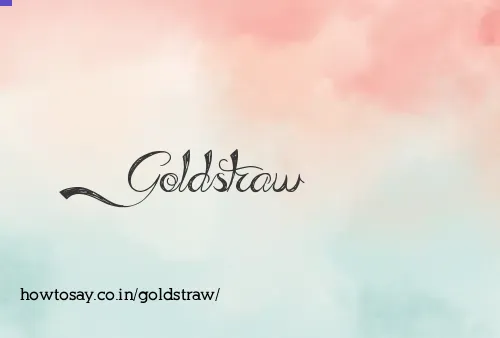 Goldstraw