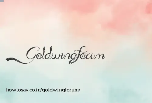 Goldwingforum