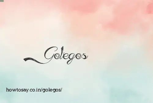 Golegos