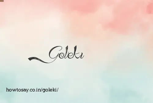Goleki