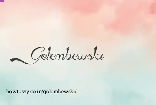 Golembewski
