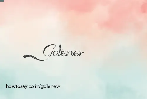 Golenev